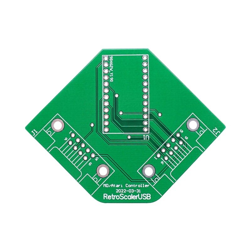 Zzz Adapter Papan Sirkuit Controller USB Untuk SegaGenesis / MD-