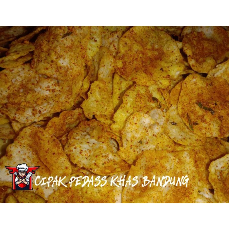 

CIPAK KRIUK PEDAS 150 Gram/Basreng Cipak Enak/Snack Bandung Kekinian