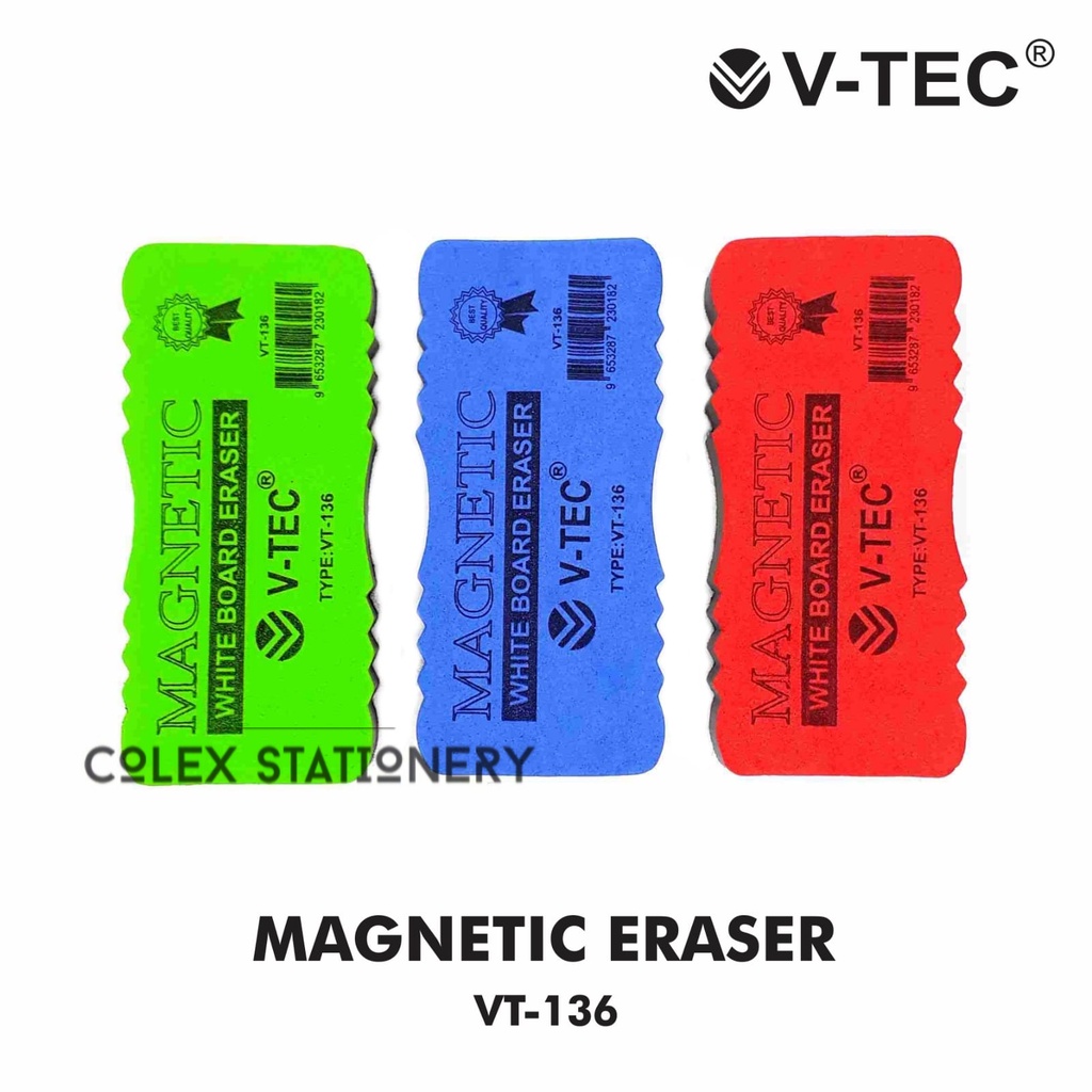 

Penghapus / Penghapus Papan Tulis / Whiteboard Eraser Magnetic Vtec Type Vt-136
