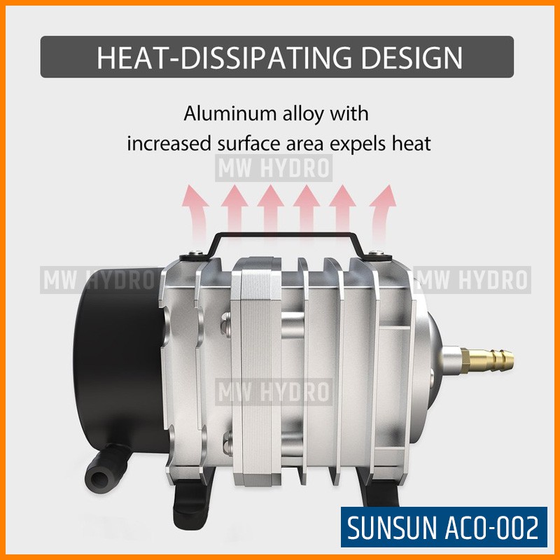 SUNSUN Yuting ACO-002, Electromagnetic Air Pump, Aerator / Pompa Udara