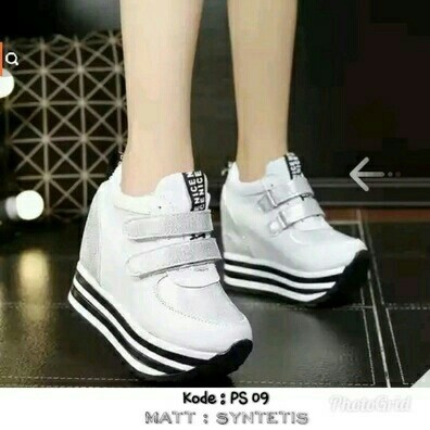 SNEAKER WEDGES 7CM PS09