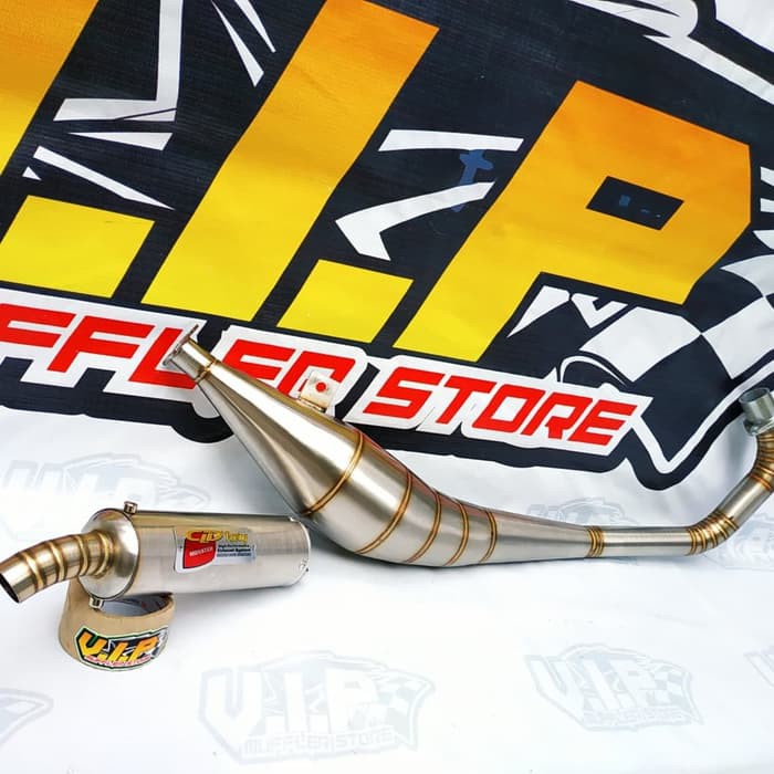 Knalpot CLD SATRIA HIU-SATRIA 2TAK Standar Racing