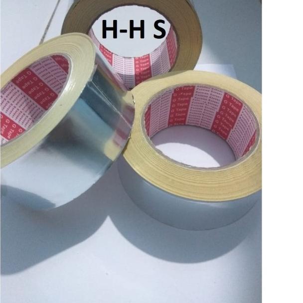 

♡ lakban alumunium foil tape 2" / isolasi tambal panci tahan panas tape ☋