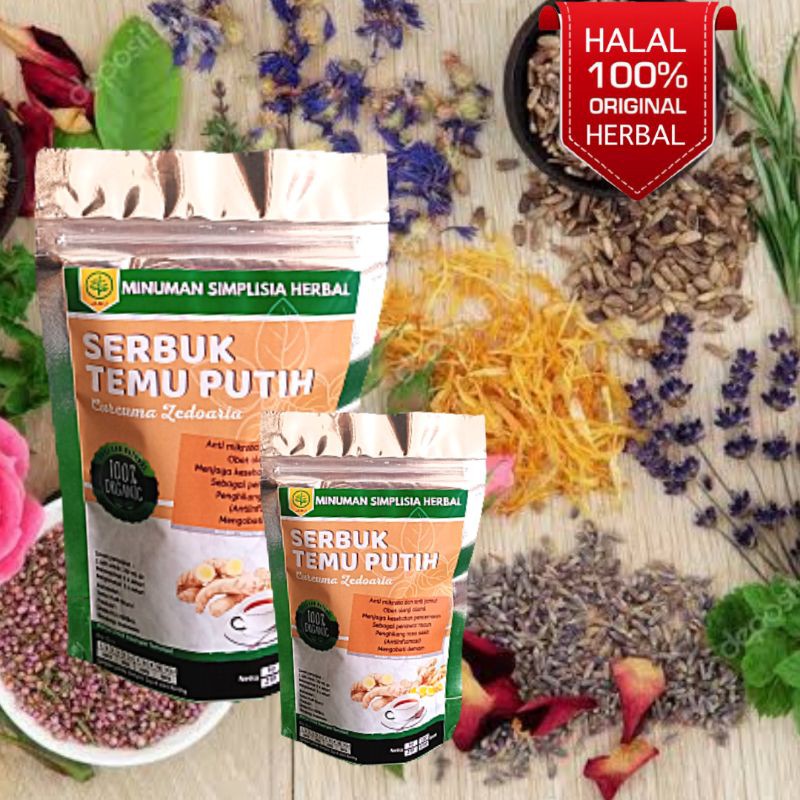 

Simplisia Herbal Serbuk Kunyit / Temu Putih