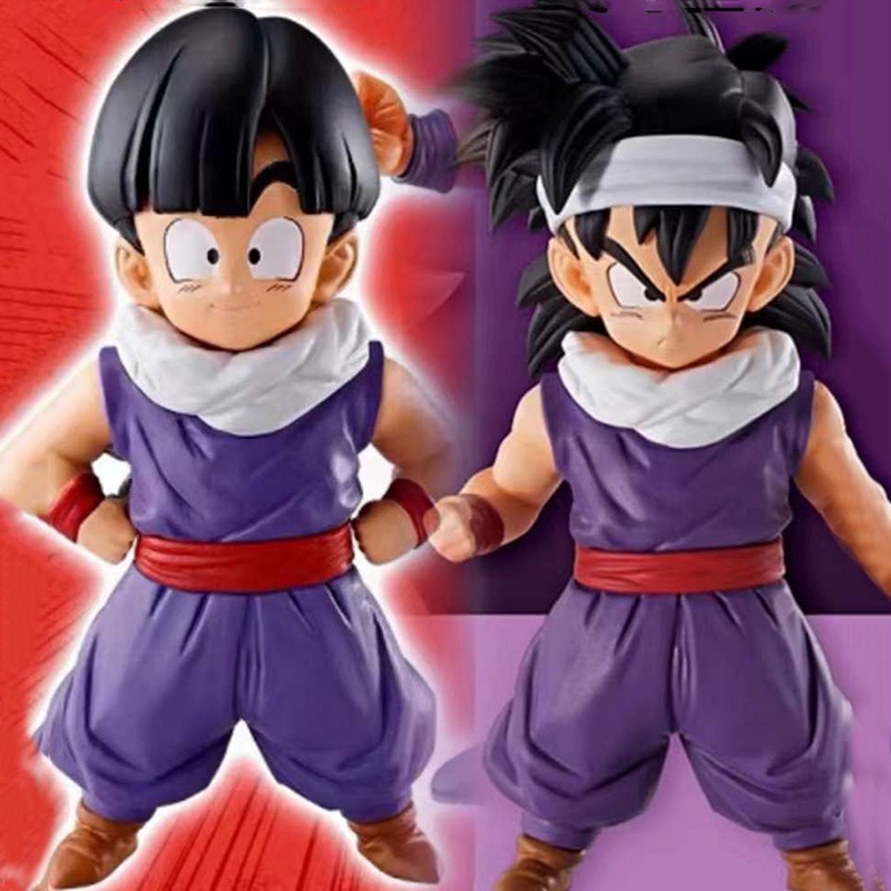 Mainan Action Figure Dragon Ball Son Gohan Bahan PVC Untuk Dekorasi