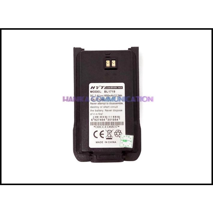 Hyt Bl1719 Baterai Ori Ht Tc-518 Tc-508 Tc-580 Hyt Tc508 Tc580 Tc518
