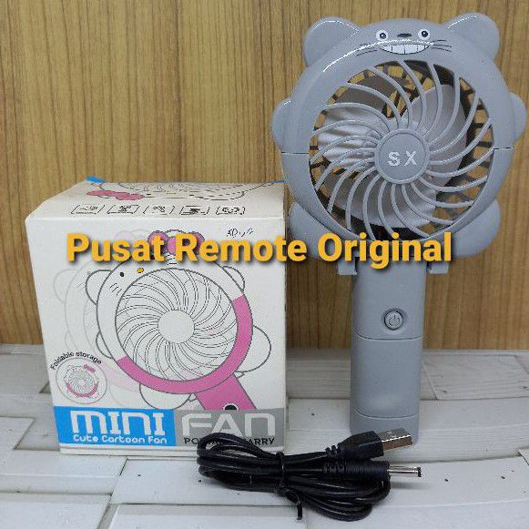 KIPAS ANGIN MINI MITSUYAMA EMERGENCY KIPAS CAS CHARGER