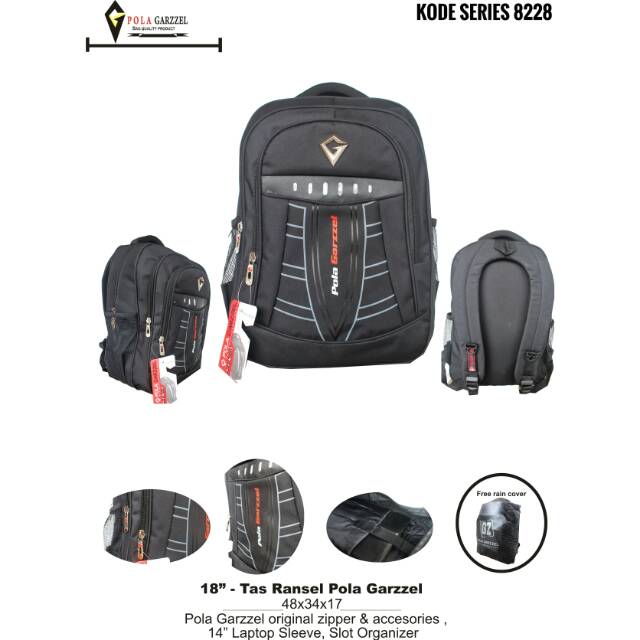 TAS RANSEL POLA GARZZEL 8228