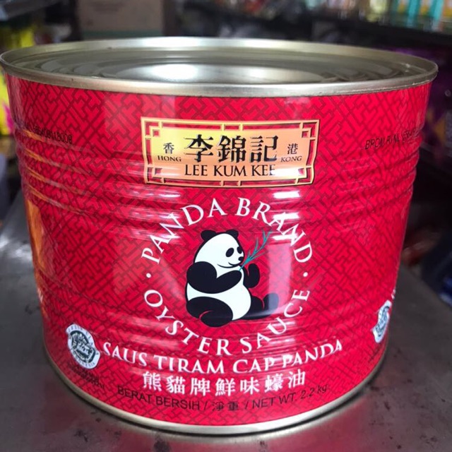 Lee Kum Kee Panda Kaleng Oyster Sauce 2,2 kg