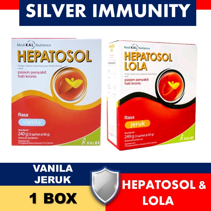 

HEPATOSOL 240 & HEPATOSOL LOLA JERUK 249 GR