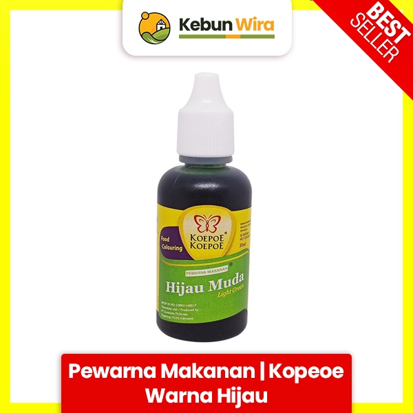 

Pewarna Makanan | Pastry Coloring Food (Koepoe) Hijau 30 ml / Botol