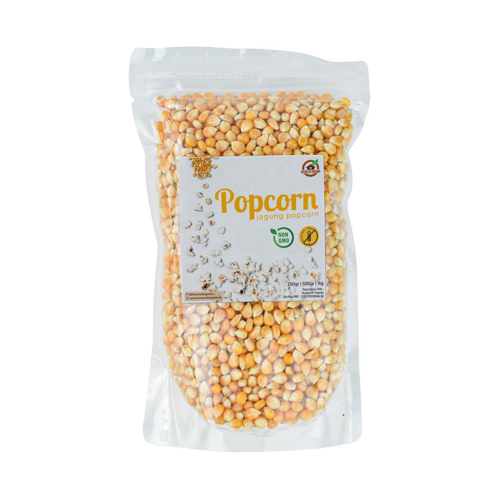 House Of Organix Jagung Popcorn 500 Gr