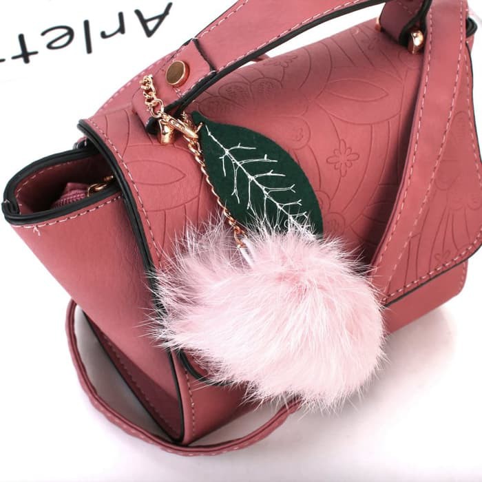 Tas Wanita Cantik Import Fashion AH698SN Tas Selempang