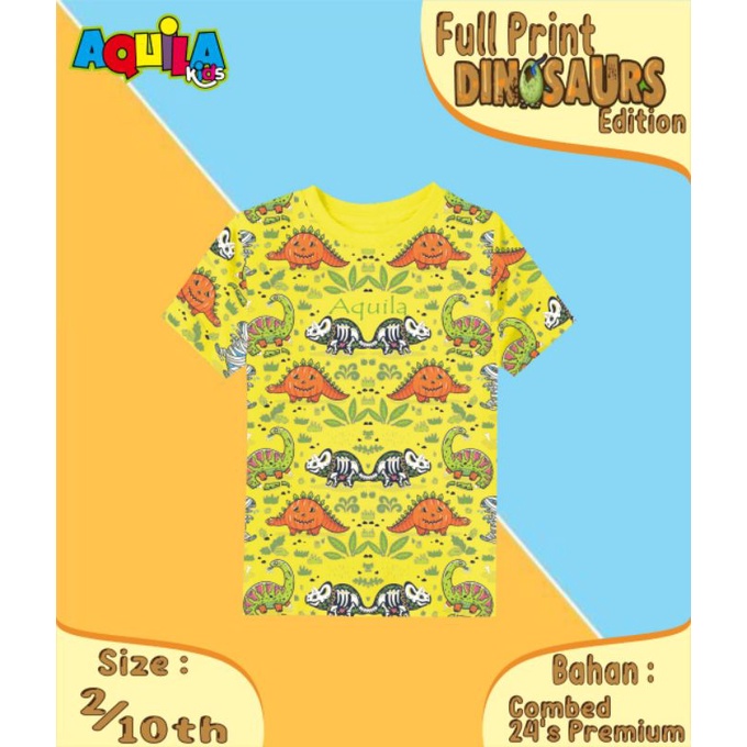 kaos aquila kids series dinosaurus