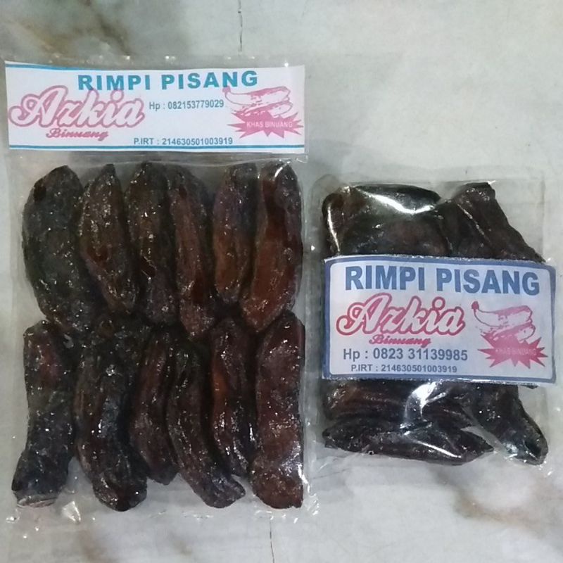 

RIMPI (cemilan dari buah pisang)khas BINUANG