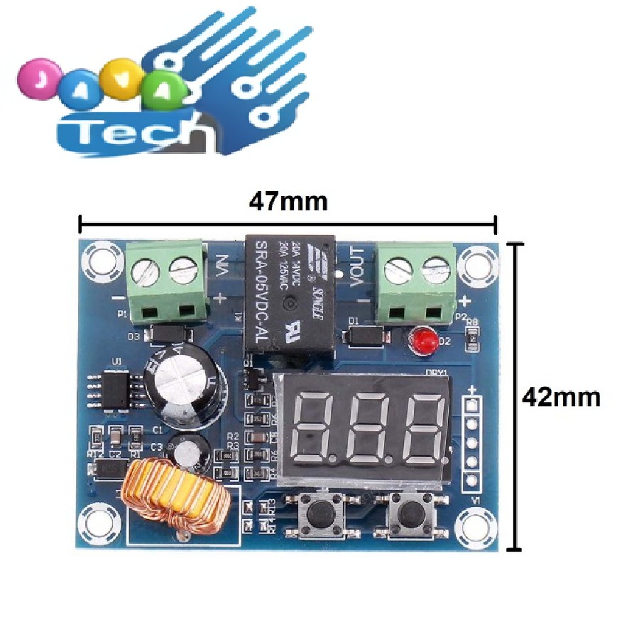 Modul XH-M609 LVD Low Voltage Disconnect Proteksi Over Discharge