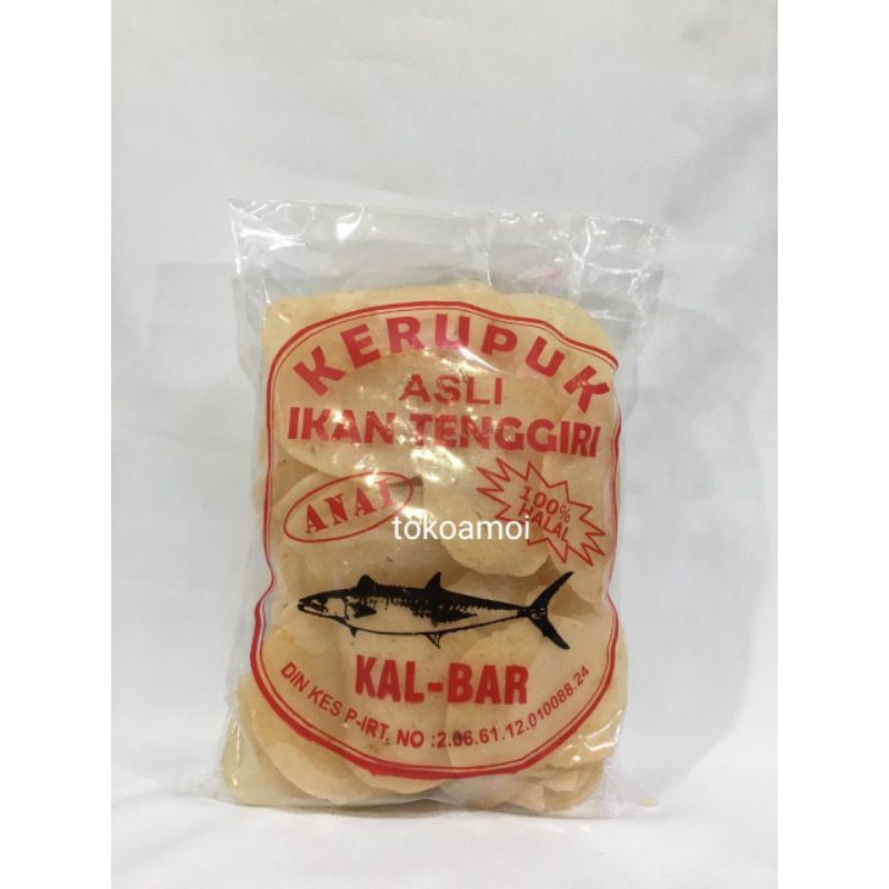 

Kerupuk Ikan Tenggiri ASLI Kalimantan