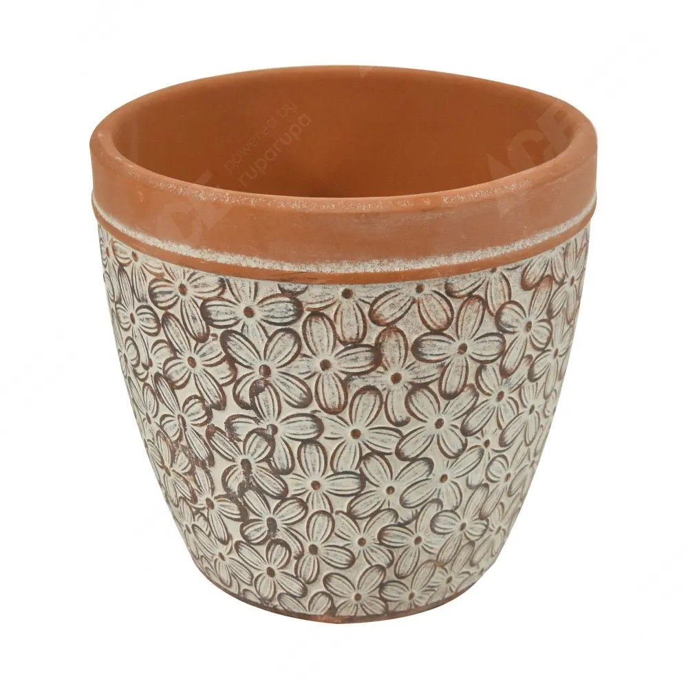 Ace Kris Garden Pot Tanaman Keramik Barbara Terracota 11 Cm