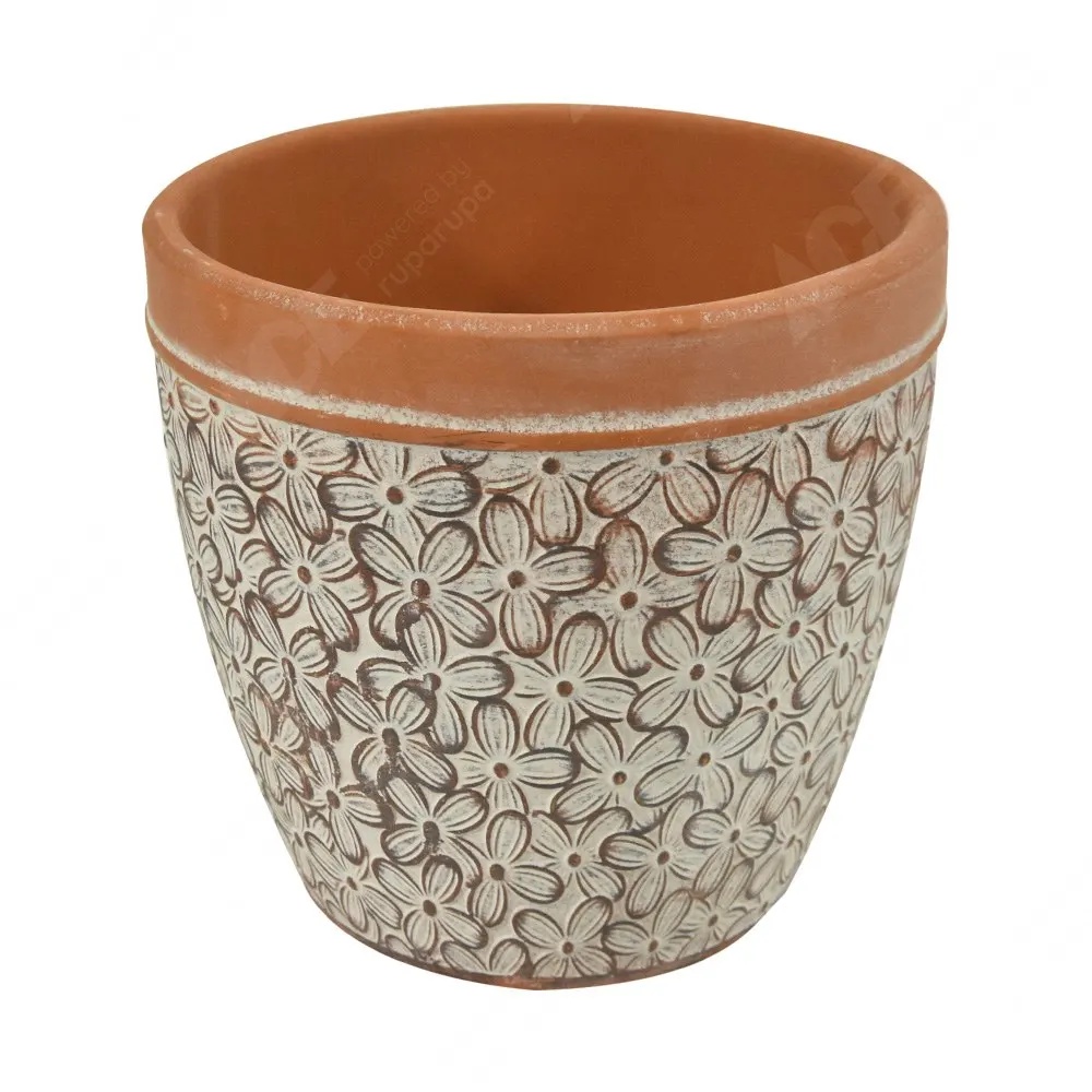 Ace Kris Garden Pot Tanaman Keramik Barbara Terracota 11 Cm