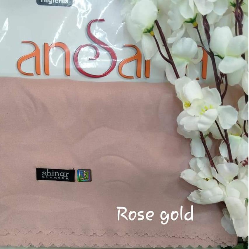 Model baru - kerudung hijab / jilbab segi empat SHINAR GLAMOUR glitter glowing lasser cut ansania da