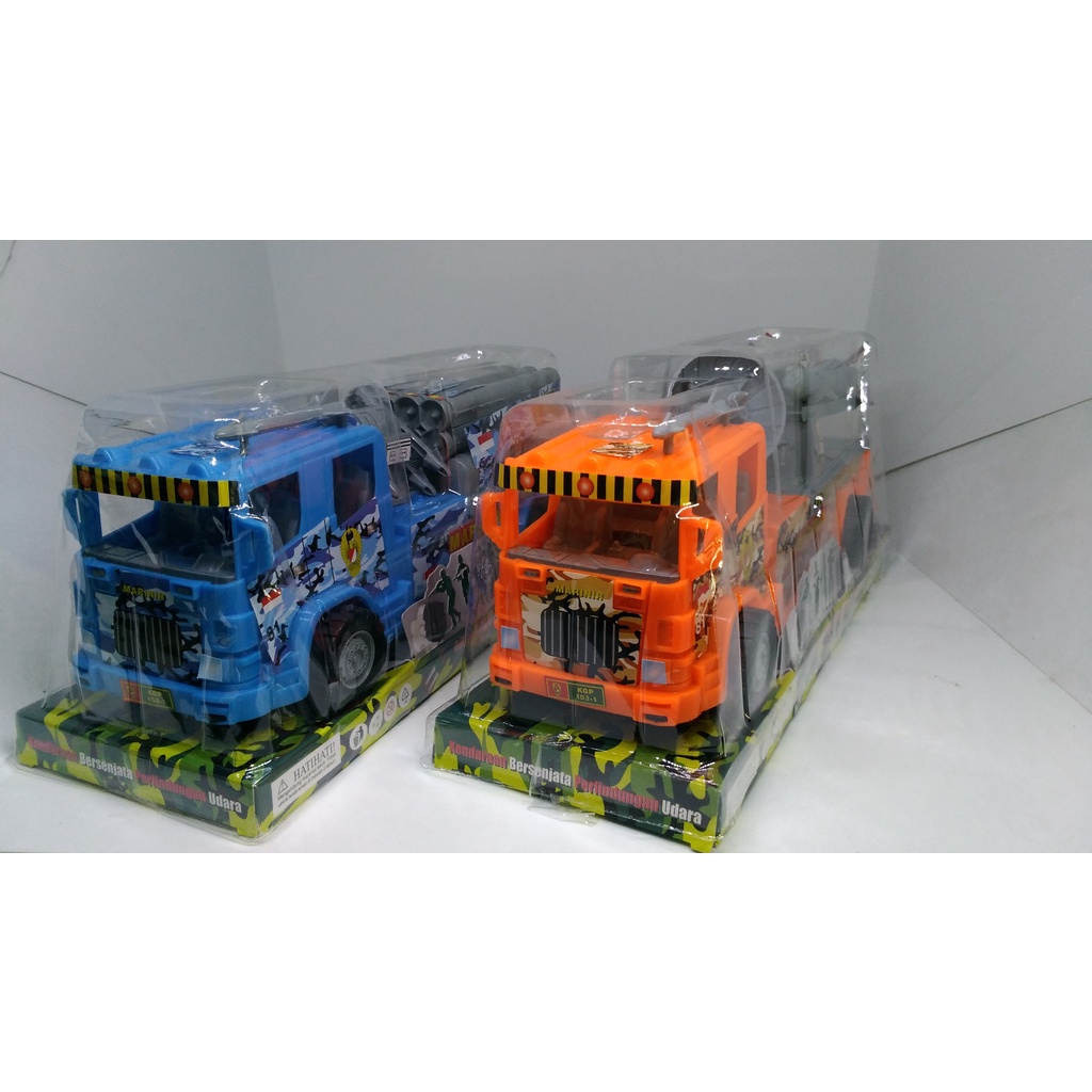 Mainan Truck Marinir Tentara Missile Roket Rudal Satelit ABRI TNI 152-1