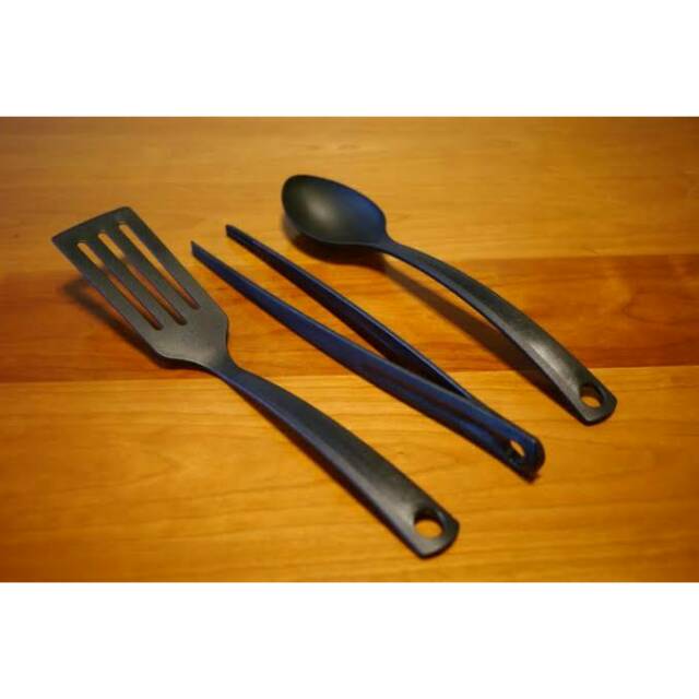 Alat masak GNARP set isi 3 pcs, Capitan + Spatula + Sendok masak