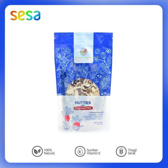 

Francis Organic Nutties With Cranberries Fruity Mix 200 g Best Seller
