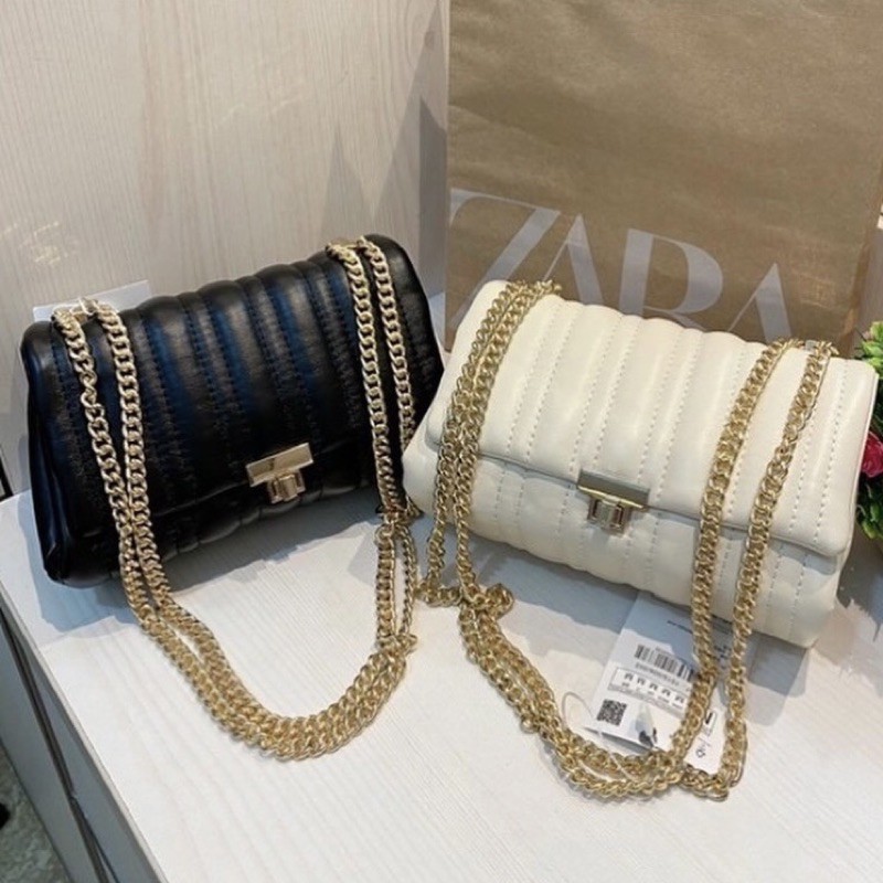 ZARA SMALL SLING BAG ORIGINAL STORE FREE DUST & PAPER BAG