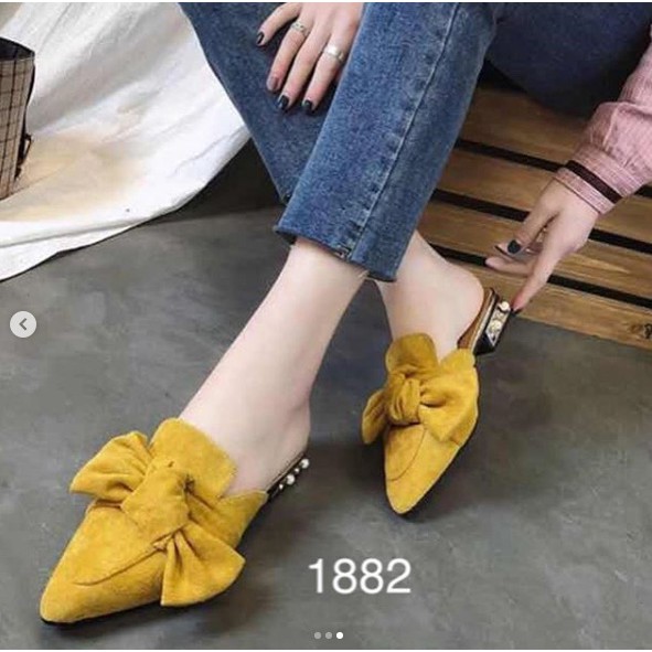 Heels wanita A1882 import realpict
