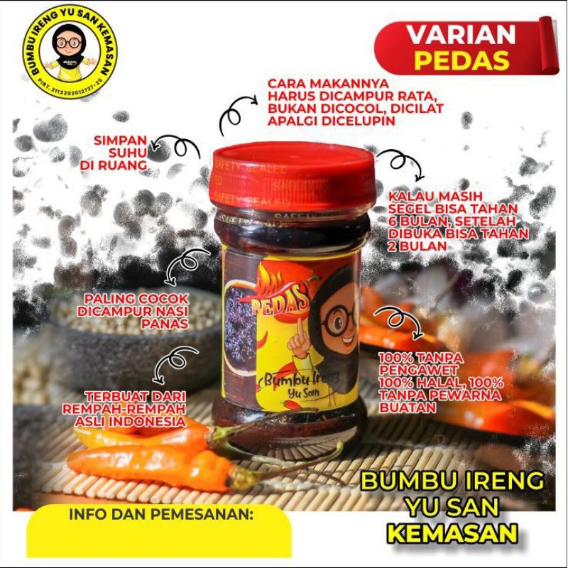 

bumbu ireng yusan pedas