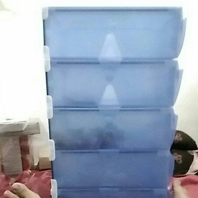 Tgb [ Isi 5 ] Mini Drawer/kotak Sepatu / Shoebox Warna Model Laci List Besi 1 Set Isi 5 Pcs