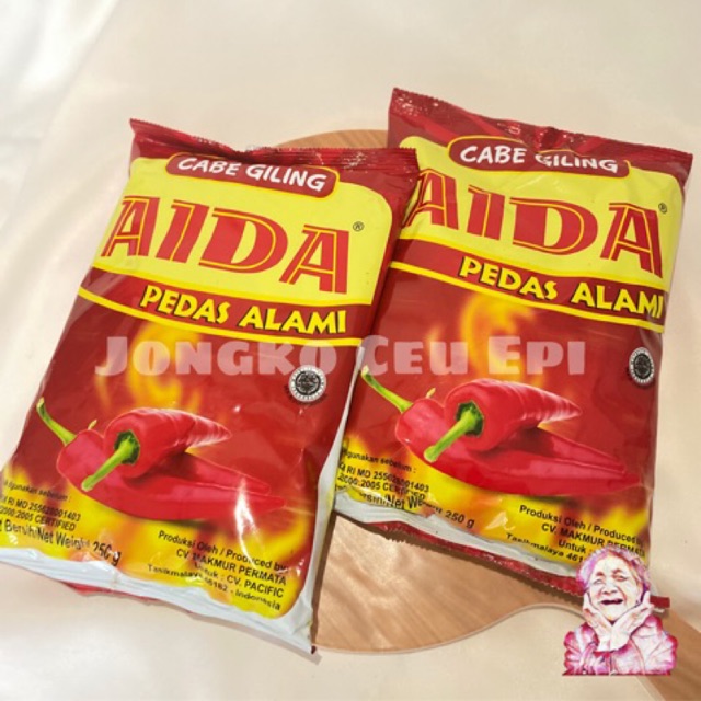 

CABE AIDA 250GRAM TERMURAH