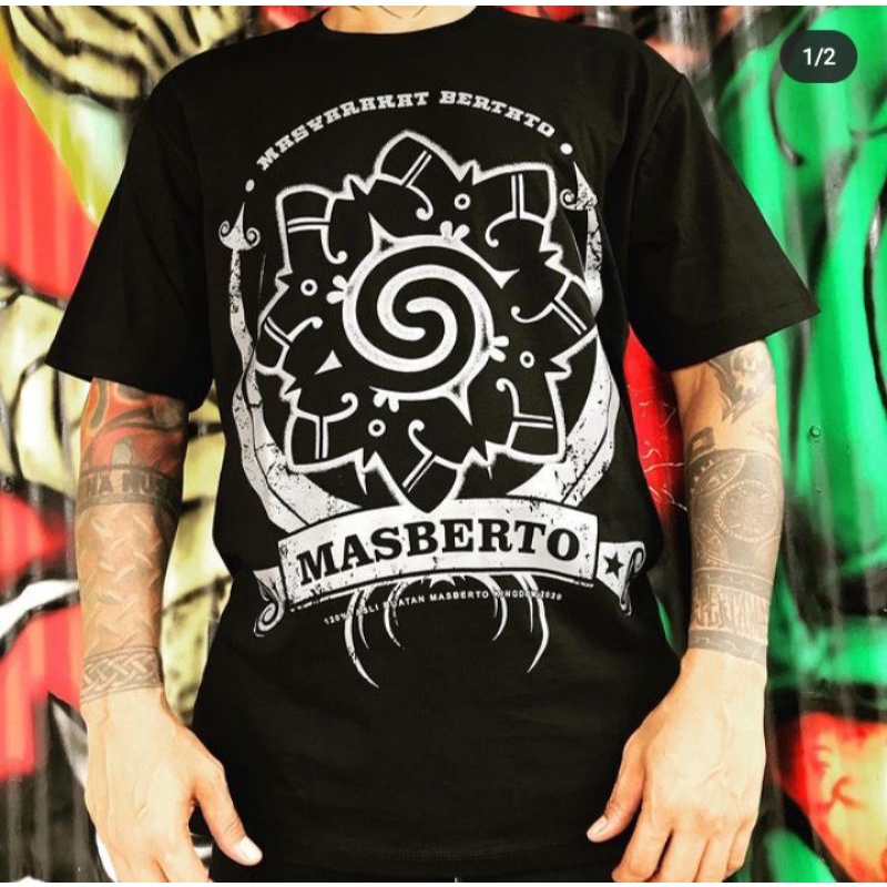 KAOS MASBERTO KINGDOM 120% ORIGINAL