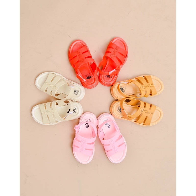 Teddy Bear Kids Sandals- Sandal Anak Terbaru