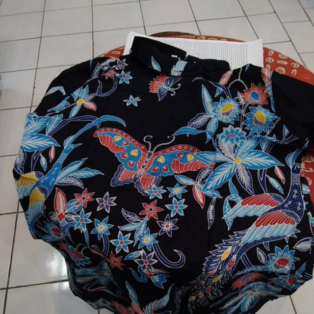 Tunik Batik Lhayo Motif Kupu-kupu  Asli Pekalongan