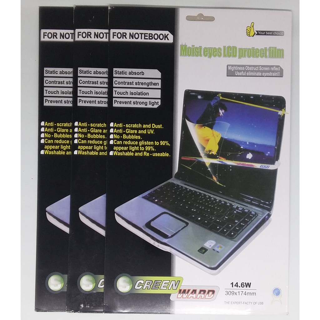 [BELI 3 GRATIS 1] Screen Protector Notebook 14.6&quot; WIDE