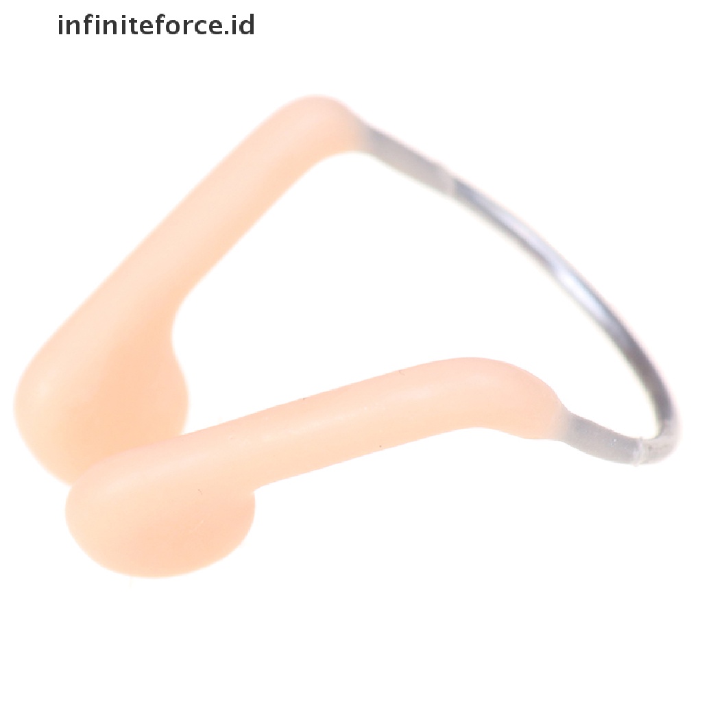 (Infiniteforce.Id) Klip Hidung Bahan Silikon Anti Slip Untuk Diving / Renang