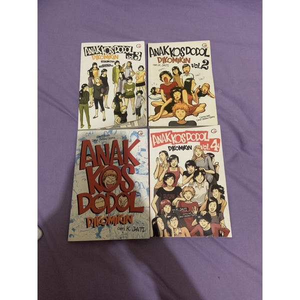 komik anak kos dodol vol 1-4