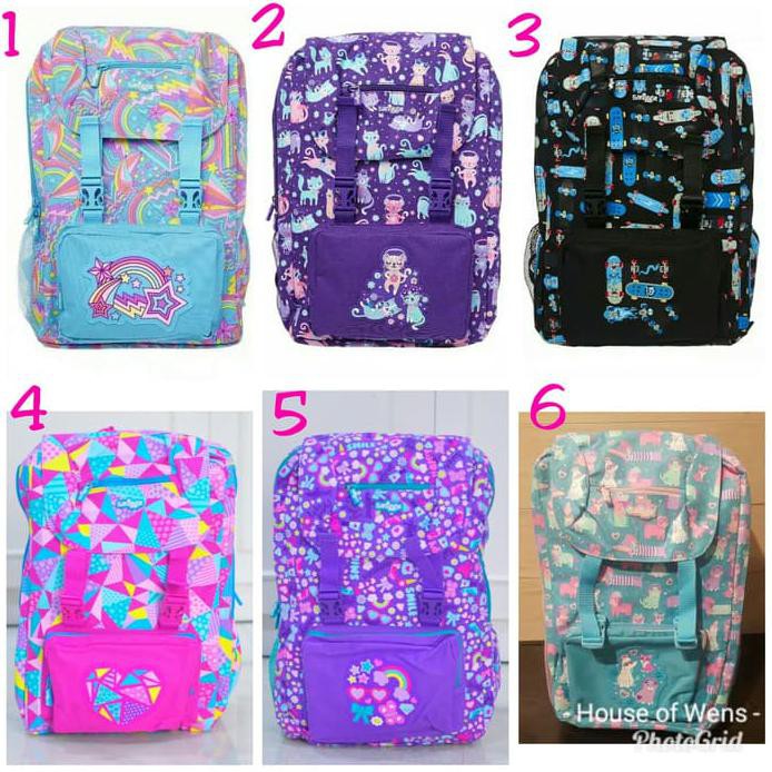 SMIGGLE MASH UP FOLDOVER BACKPACK - TAS SMIGGLE