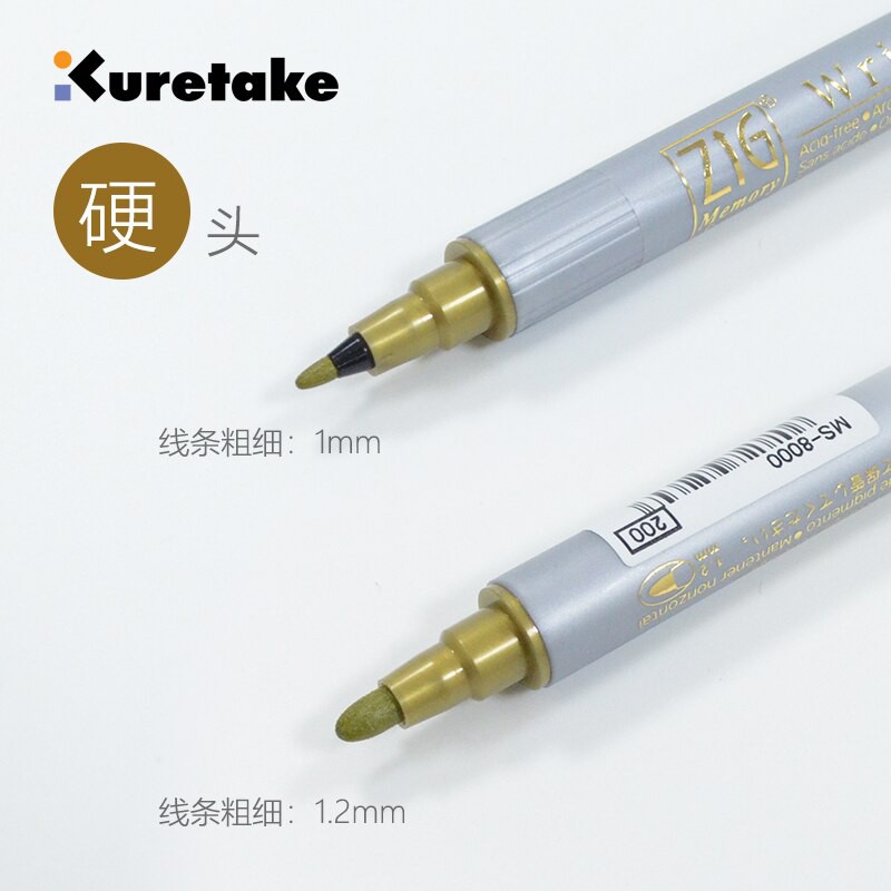 

ZIG KURETAKE MARKER WRITER METALLIC MS-8000