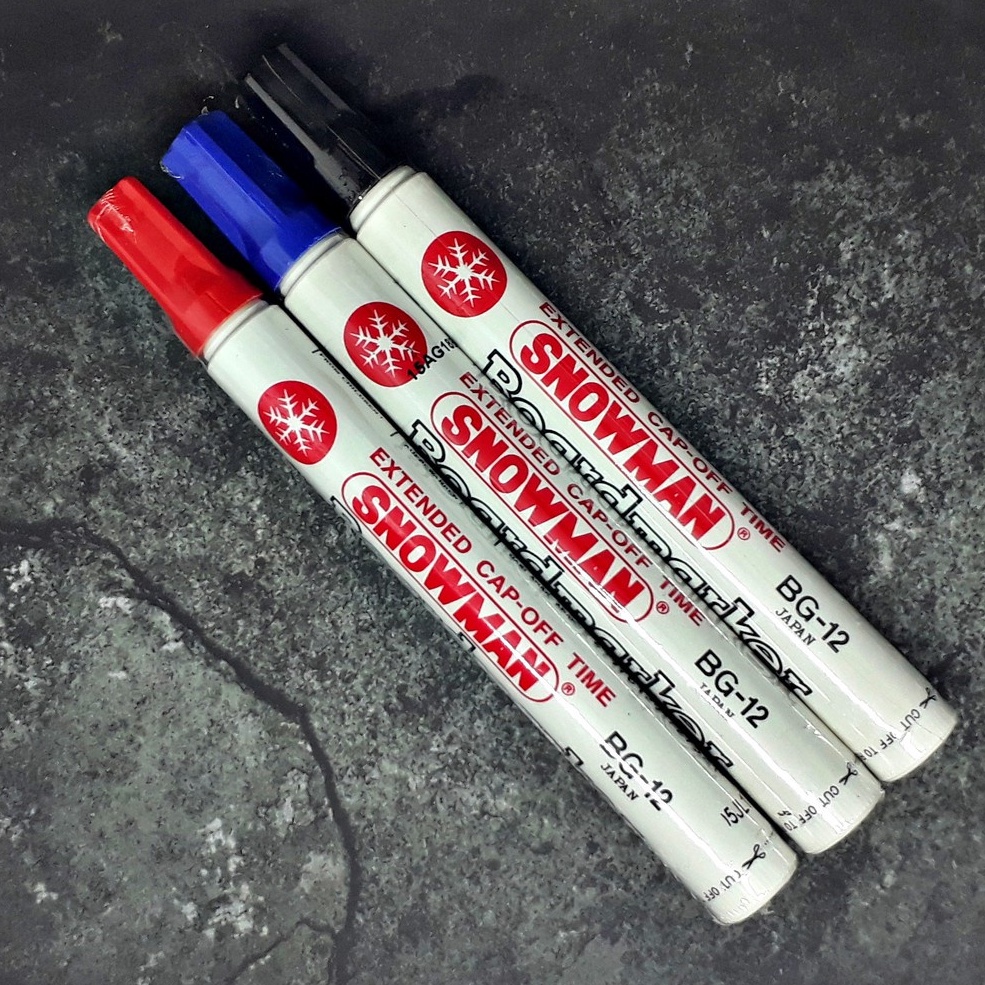 

COD Joy KTB Spidol Snowman Boardmarker BG-12 Non Permanen dan Permanen G-12 Spidol Whiteboard Papan Tulis Bisa Dihapus atau Tidak Bisa Dihapus Spidol Tinta