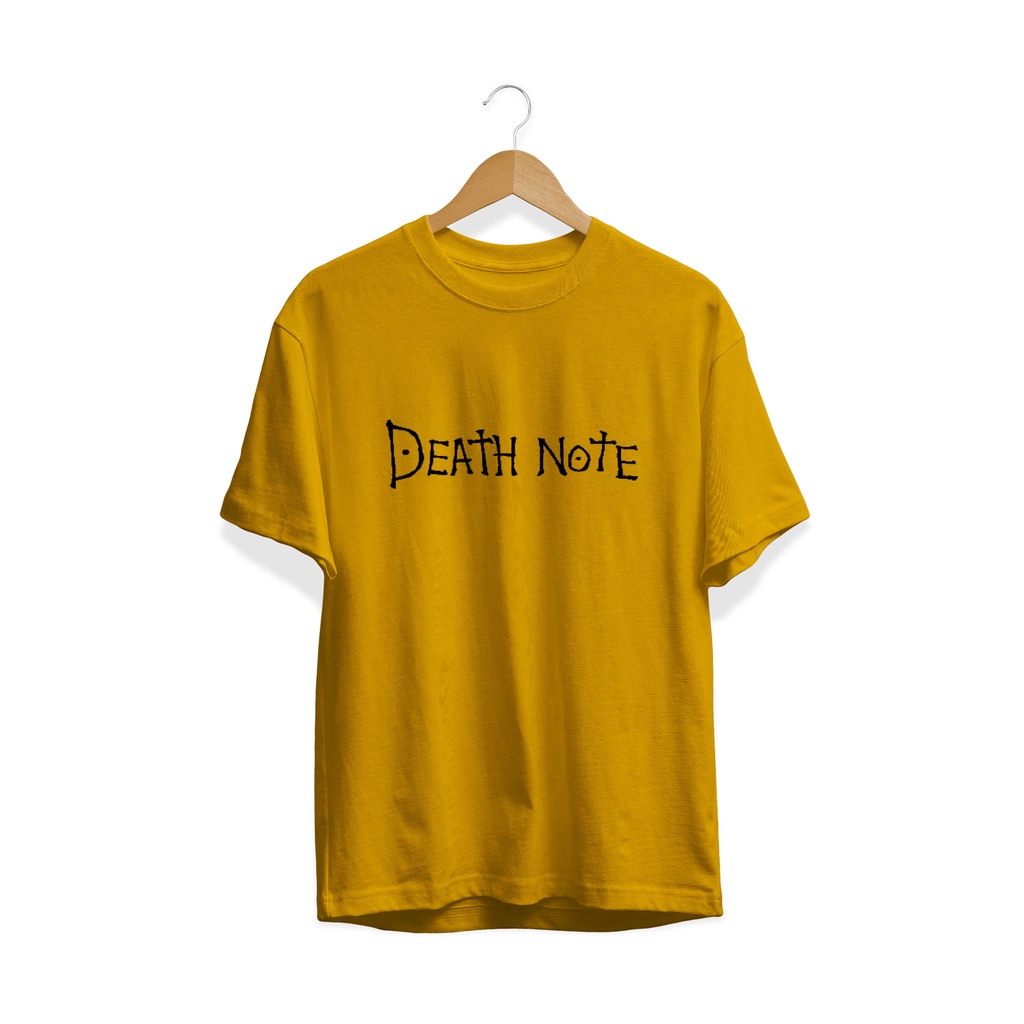 KAOS  DEATH NOTE DISTRO - DEATH NOTE-  KAOS BAJU JAPANES CULTURE