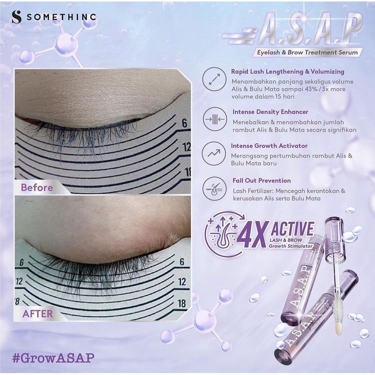 SOMETHINC ASAP Eyelash &amp; Brow Treatment Serum