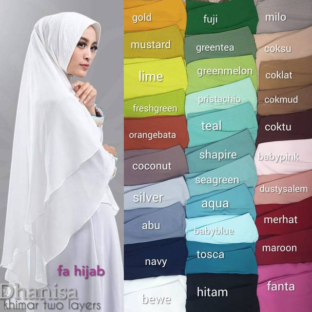 Khimar Dhanisa Fa hijab