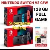 Nintendo Switch Neon Grey Cfw Hen V2  V 2