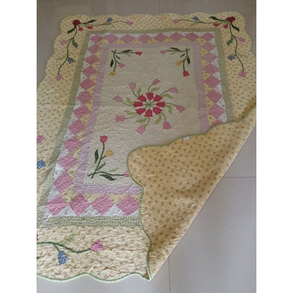 PL/PRELOVED AMBAL QUILTING SHABBY UK 150*200