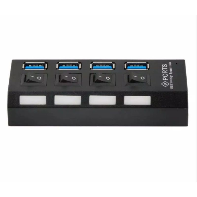 USB 3.0 HUB 4 Ports Super Speed 5Gbps 4-port USB 3.0 Hub With on/off Switch For