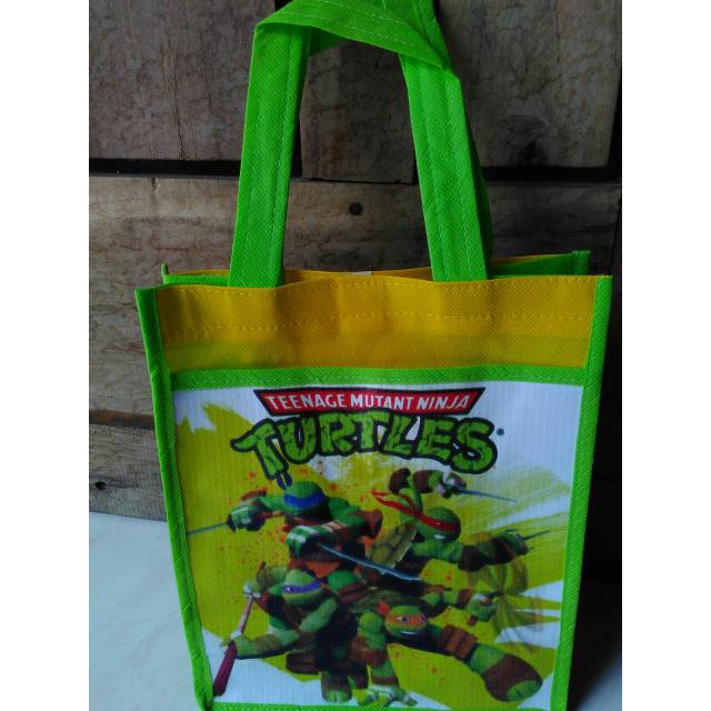 

Tas Ultah Anak Kartun Karakter Turtles | Tas Kado Souvenir acara ulang tahun, Termurah, terlaris