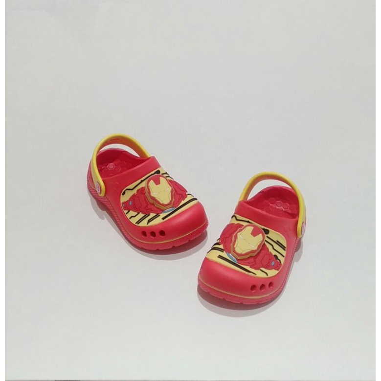 Sepatu Sandal Anak Laki-Laki AVENGERS IRON MAN Red-1615420