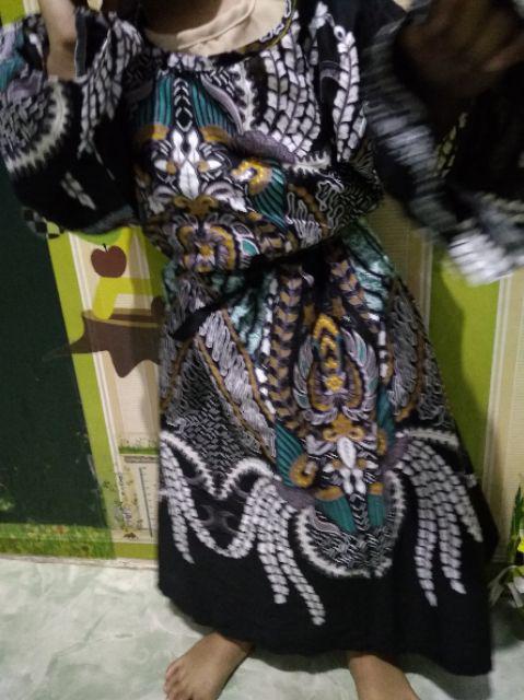 Gebyar Cuci Gudang Gamis Batik Anak // Sale // Usia 4-9 Tahun